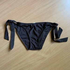Basic Brown Hipster Bikini Bottoms Full Coverage